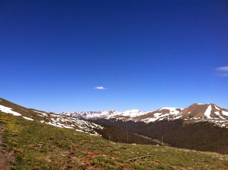Officially in the alpine tundra