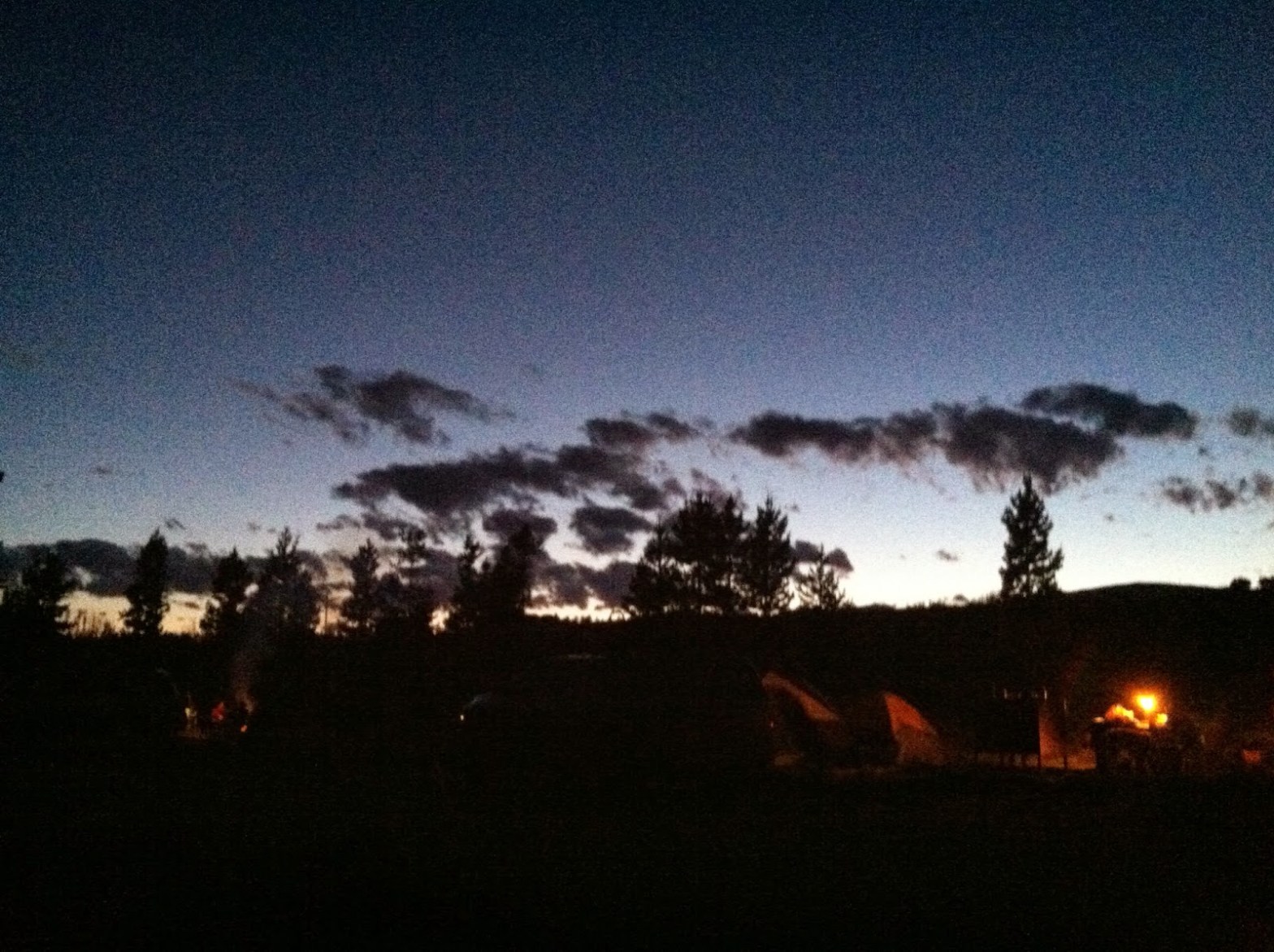 sunset green mountain reservoir