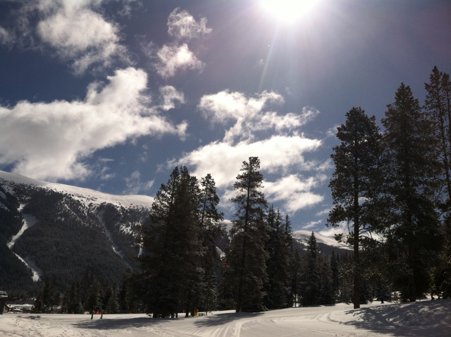 copper mountain ski lesson hill