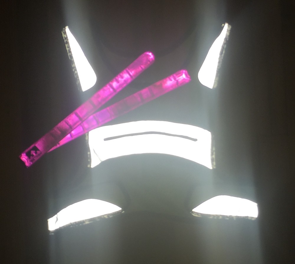 reflective running vest and ankle bands