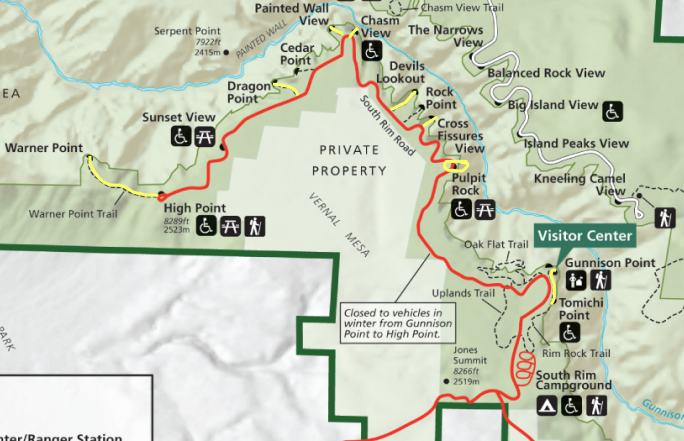Black Canyon of the Gunnison Beginner Hiking