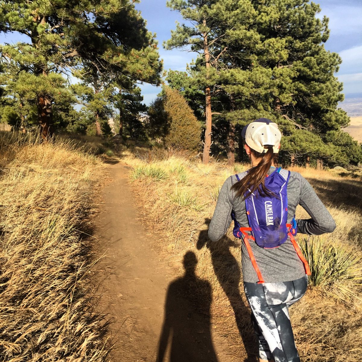 woman trail runner beginner